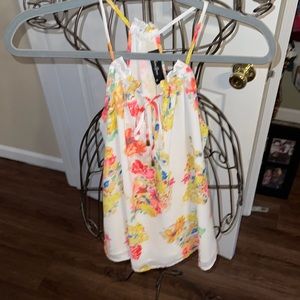 Floral tank top